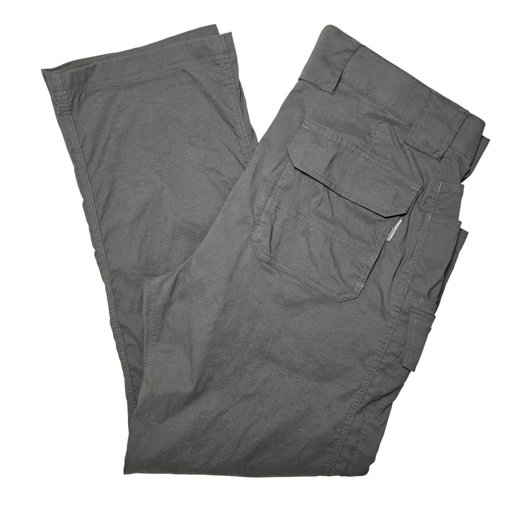 Duluth Trading Co Flex Dry on the Fly Cargo Pants Mens 38x32 Green 46201